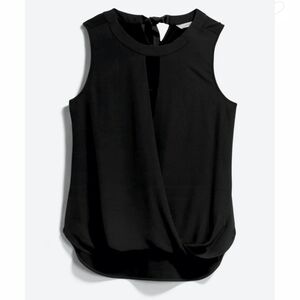 Elegant Black Sleeveless Top